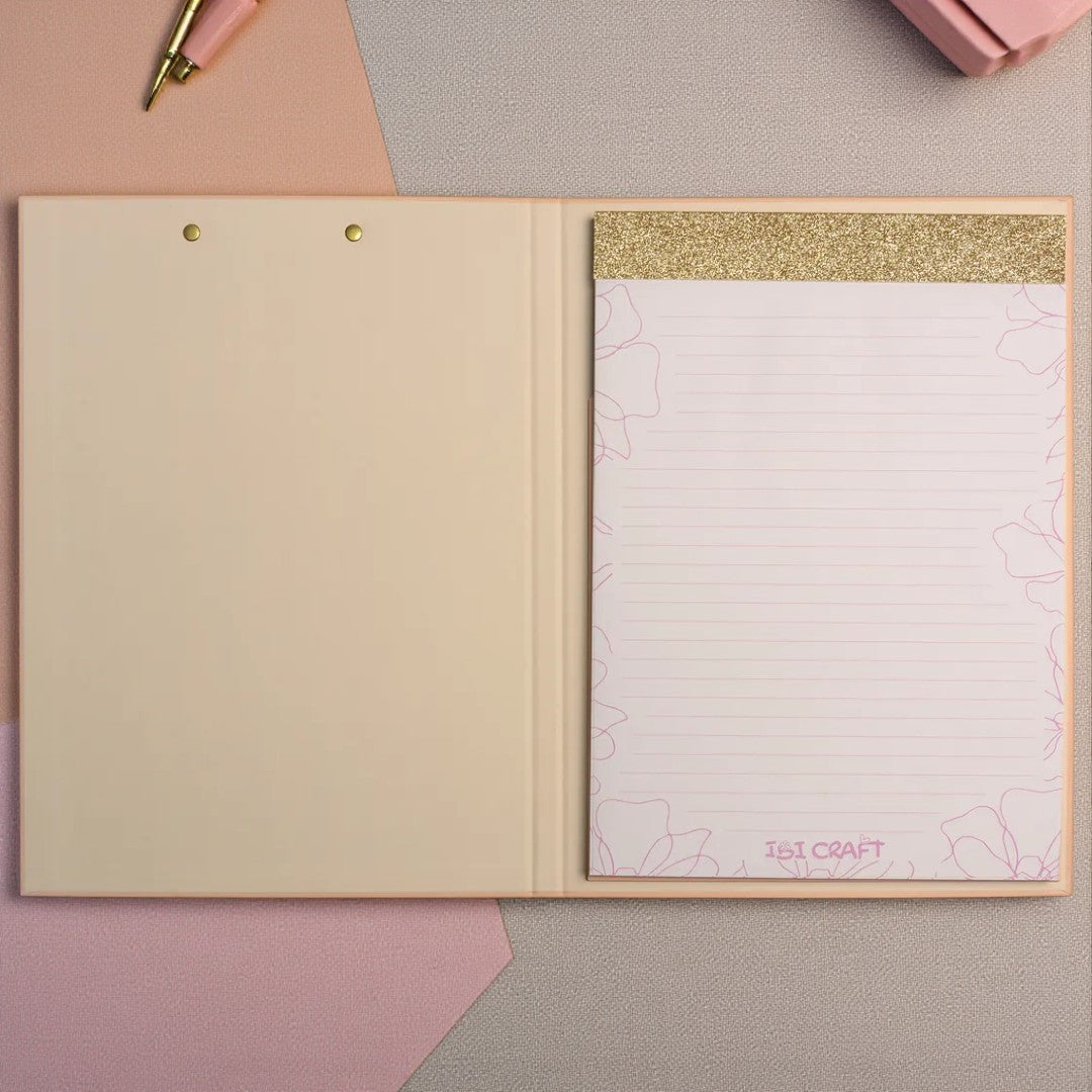 Padfolio A4 Ibi Craft Con Cierre Elástico Y 60 Hojas