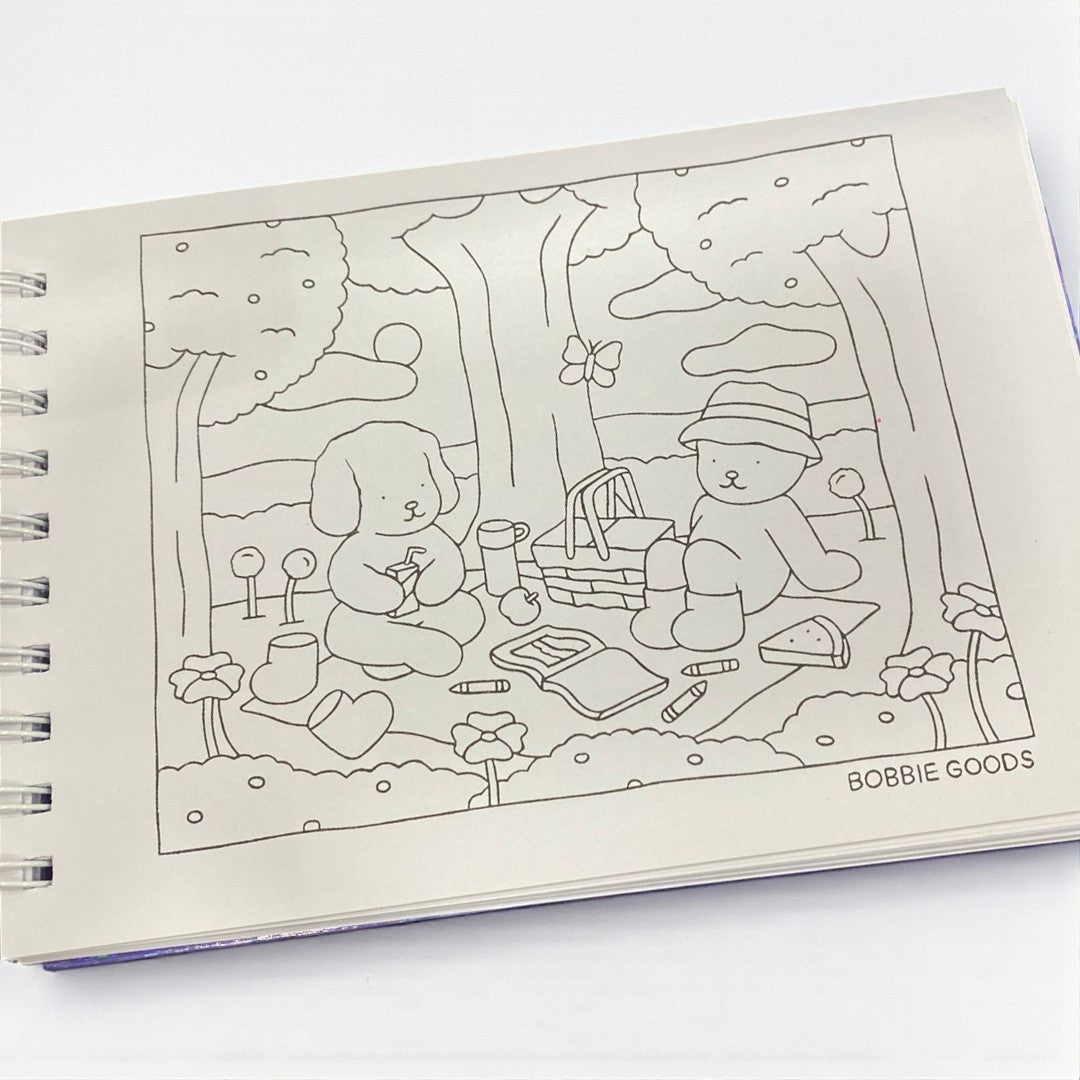 Libros para colorear Bobbie Goods – Diseño, creatividad y delicadeza en cada página